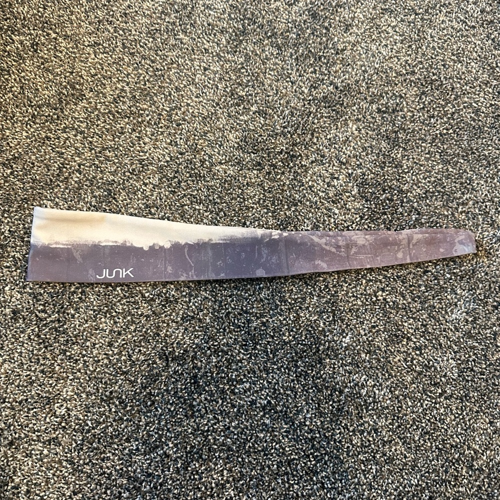 JUNK Women's Gradient Headband - Black and Gray